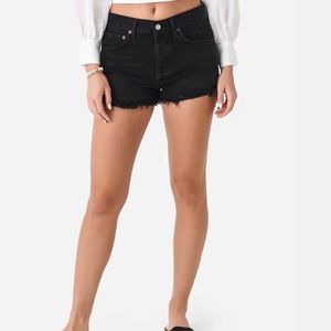 Agolde Black Parker Vintage Cut Off Short Size 29